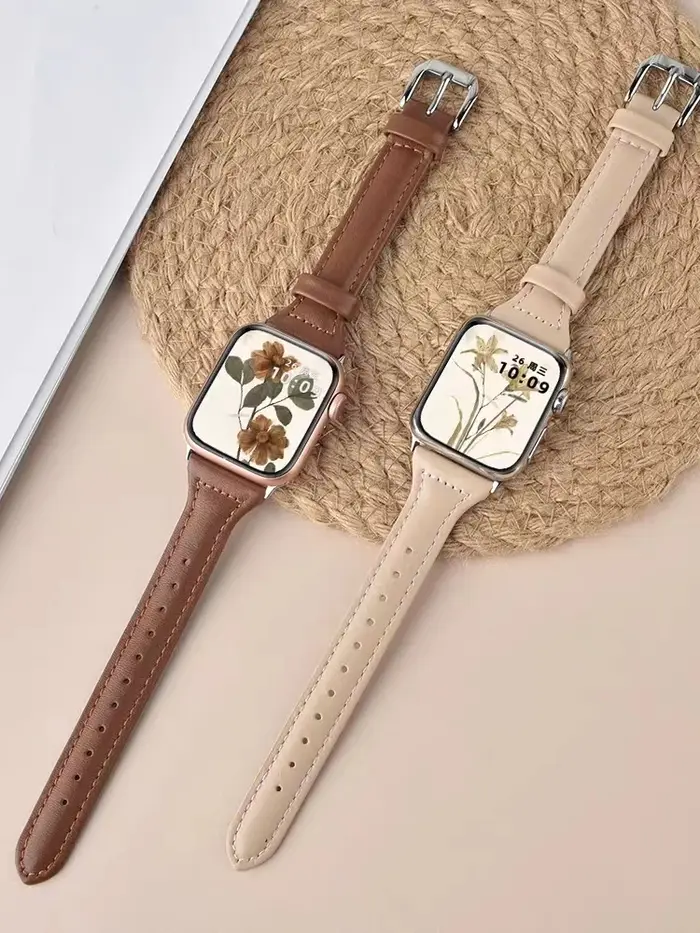 Bracelet en cuir mince