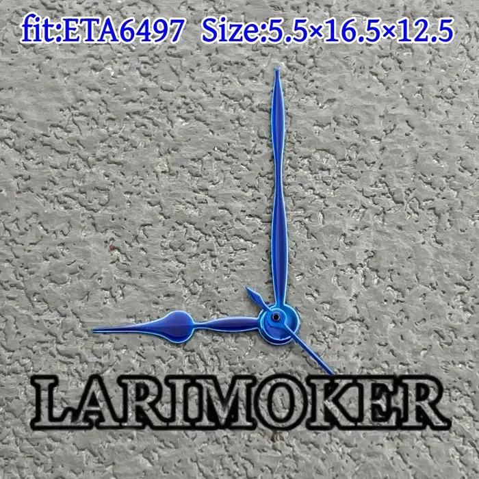 LARIMOKER ETA6497 aiguilles de montre or Rose blanc bleu noir argent et or