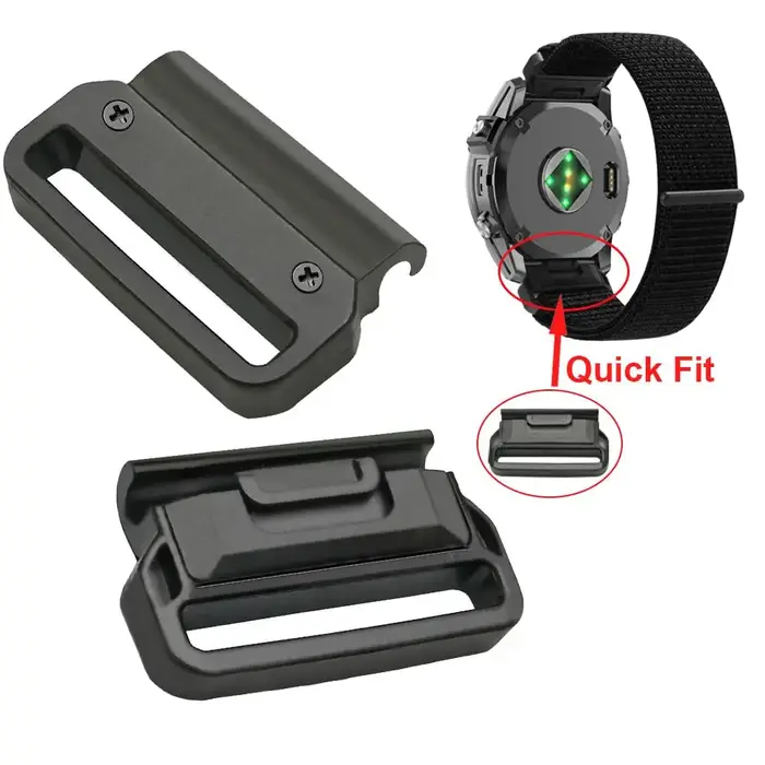 Adaptateur de connecteur de bracelet de montre pour Garmin 20mm 22mm 26mm