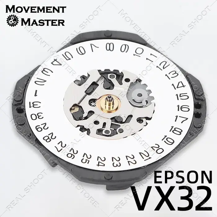Mouvement de montre à quartz Epson, outils de réparation en métal durable, 3 aiguilles, date à 3 IMA