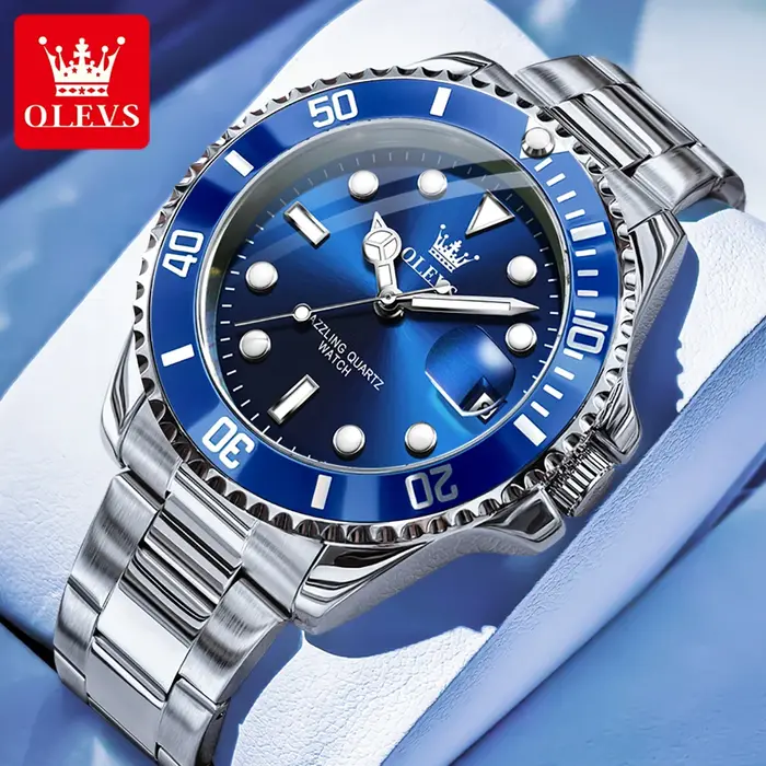 OLEVS 5885 homme montre marque originale étanche