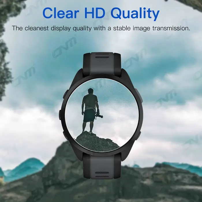 Protecteur d'écran HD clair pour montre intelligente Garmin Forerunner 165