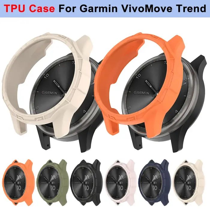 Étui de protection en TPU souple pour Garmin VivoMove Trend