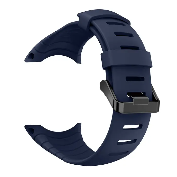 Bracelet pour bracelet de montre Suunto Core avec boucle de couleur noire bracelet en Silicone souple de haute qualité pour Suunto Core
