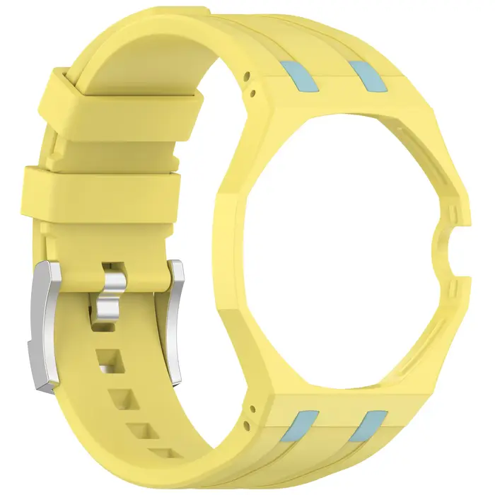 Bracelet de montre en TPU + lunette en céramique pour Swatch x AP Royal Pop