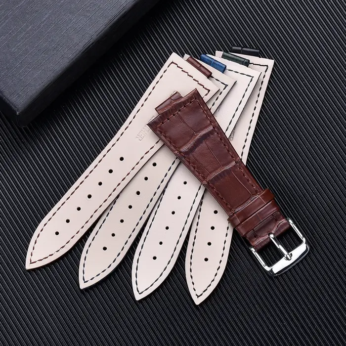 Bracelet en cuir de vache de 12 mm pour Tissot PRX Series Strap T137.407 T137.410
