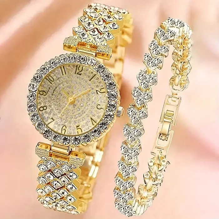 Nouvelle montre pour femme série papillon Style de mode personnalité polyvalente plein de diamants m