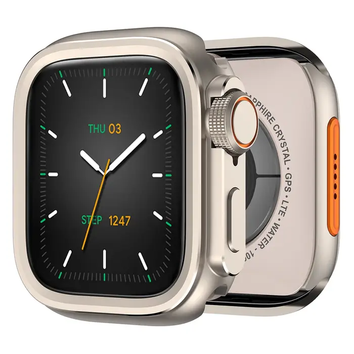 Boîtier en alliage d'aluminium pour boîtier de montre Apple Ultra 3 2 1 49mm 46mm 44mm 45mm, protect