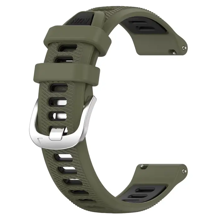 Nouveau bracelet de montre en Silicone de 20mm pour Garmin Forerunner 165 / 245 / 645 / 158 / Vivoactive 3 / 5