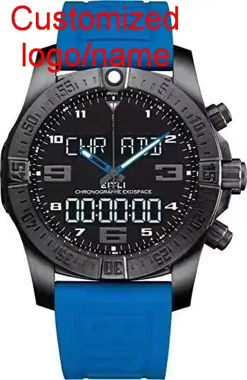 Montres de sport pour hommes personnalisées