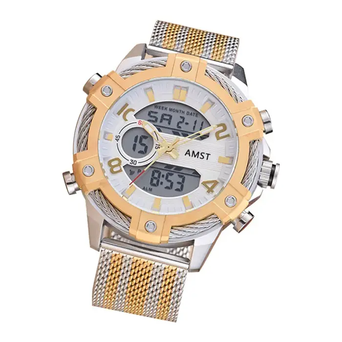 Montre-bracelet de sport étanche pour homme