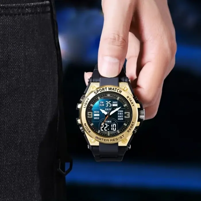 [Montre chronographe numérique pour hommes]