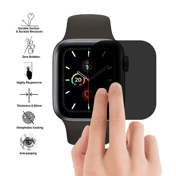 Protecteur d'écran de confidentialité pour Apple Watch