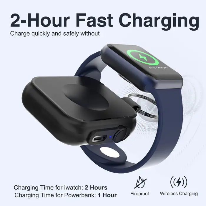 Chargeur magnétique sans fil pour Apple Watch série 10 9 8 7 Ultra 2 SE