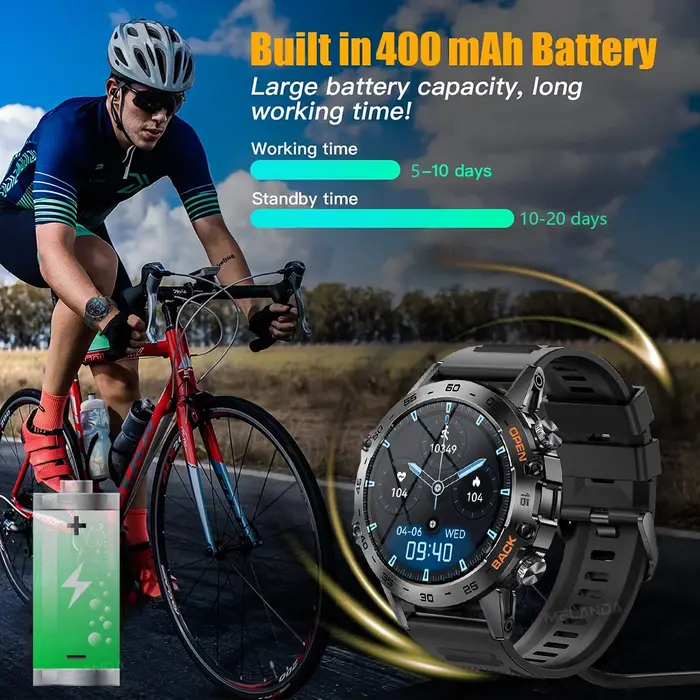 Montre connectée homme MEVADEN Steel 1