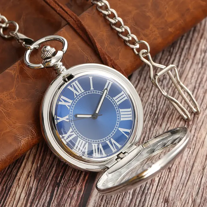 Cadeau de noël montre de luxe hommes Relogio numérique Steampunk montre de poche horloge Vintage à r