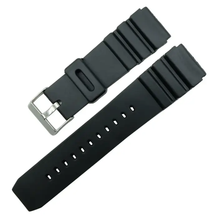 Bracelet de montre en caoutchouc pour Casio, montre-bracelet électronique, sport, plongée, TUP, 18mm