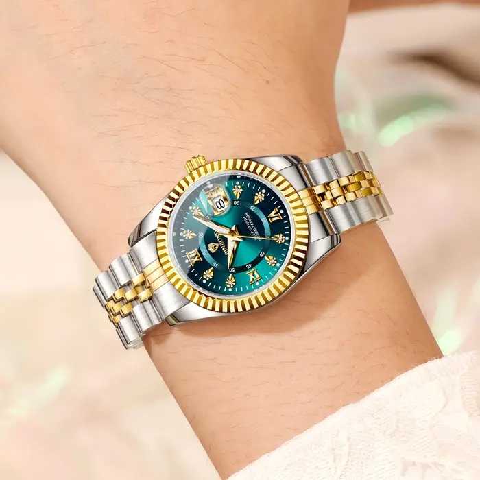 Montres à quartz BINBOND pour femmes, lumineuses, étanches, montre de luxe de marque pour femmes, cadeau pour petite amie.