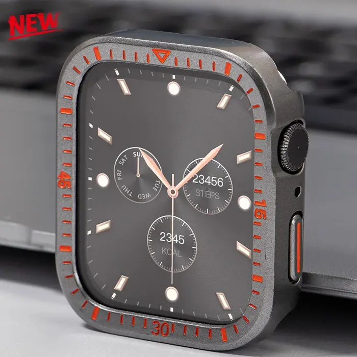Verre trempé + étui pour Apple Watch