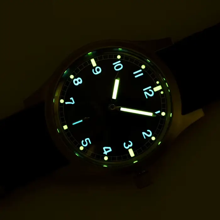 Montre militaire rétro Baltany S2019 D12 WWII, montre à quartz pour homme de 36 mm, étanche à 100 m, lumineuse, en acier inoxydable, décontractée, pour tous les jours