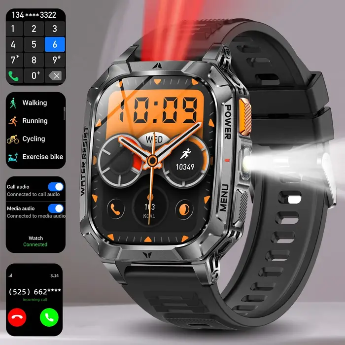 Nouvelle montre connectée avec batterie de 1400 mAh