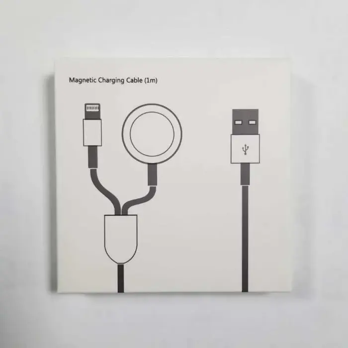 Câble 2 en 1 pour Apple Watch Charger10 9 8 7 6 5 4 3USB