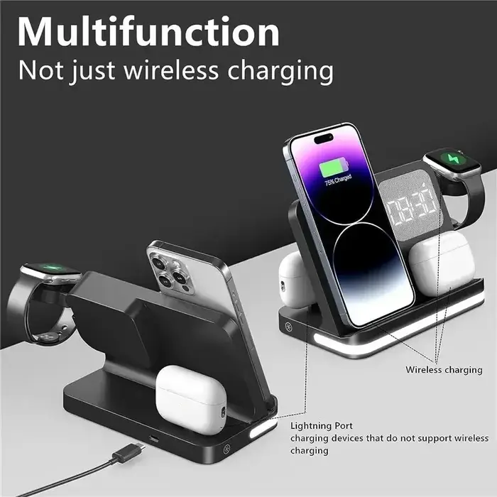 Support de chargeur sans fil 6 en 1
