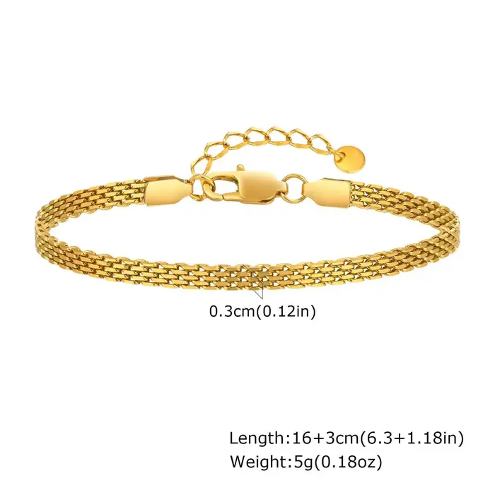 Bracelet élégant en zircone cubique pour femmes