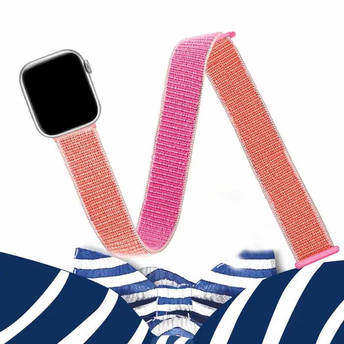 Velcro élastique pour brassards athlétiques pour iWatch 49mm 45mm 44mm 42mm 41mm 40mm 38mm