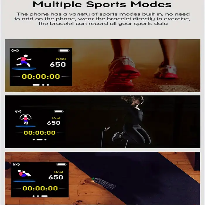 Hommes montres intelligentes écran couleur Bluetooth femme Fitness Sport Bracelet santé sommeil moniteur horloge électronique Smartwatch alarme Y68