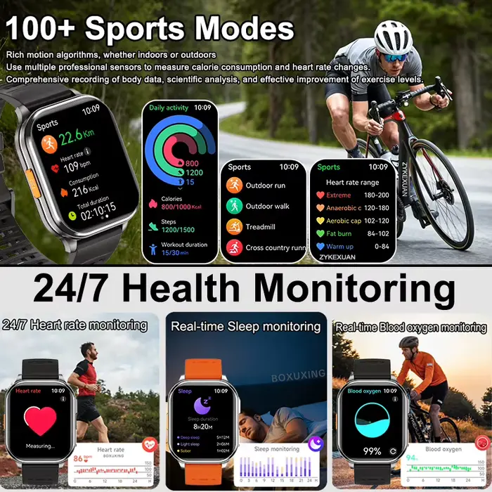 Montres intelligentes pour hommes et femmes