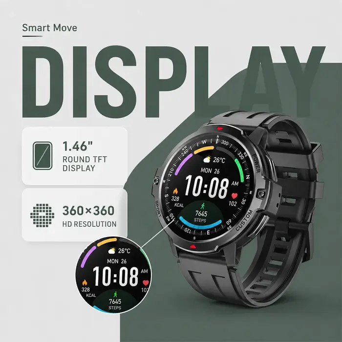 Montre connectée GPS avec suivi en temps réel