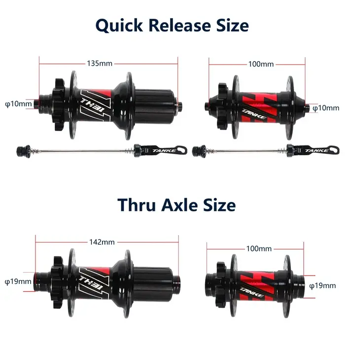 Roulement scellé de moyeu TANKE-MTB, pour vélo 8,9,10,11, frein à disque de VTT à 12 vitesses, 32 tr