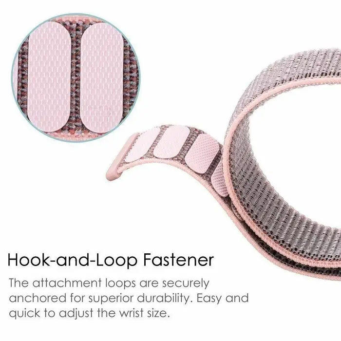 Bracelet à boucle en Nylon pour Garmin Venu 3 2 2s Sq Forerunner 245 55