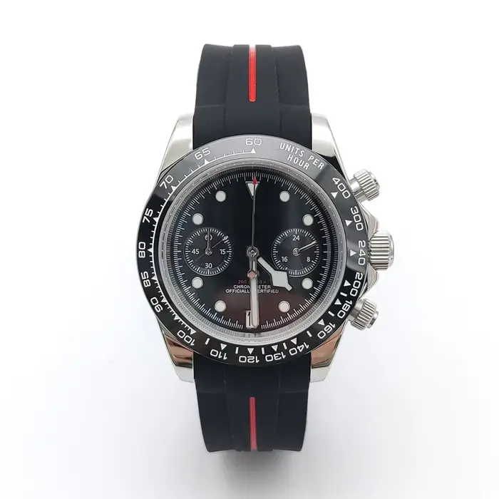 Nouveau chronographe VK64 montre à Quartz 39.5mm 316L acier inoxydable 50M étanche lumineux hommes sport affaires montres