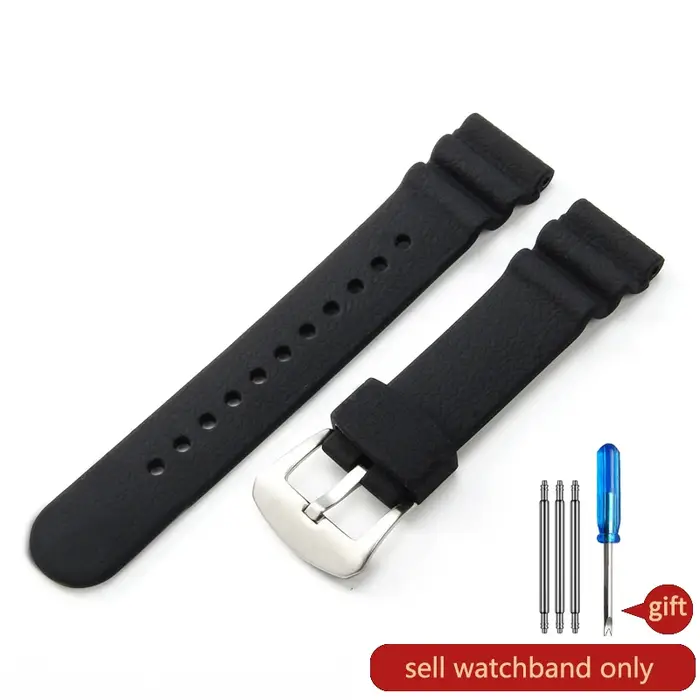 Pour Seiko thon blanc Can Diver PROSPEX série SNE545P1 SNE547P1 Bracelet de montre Style homme Brace