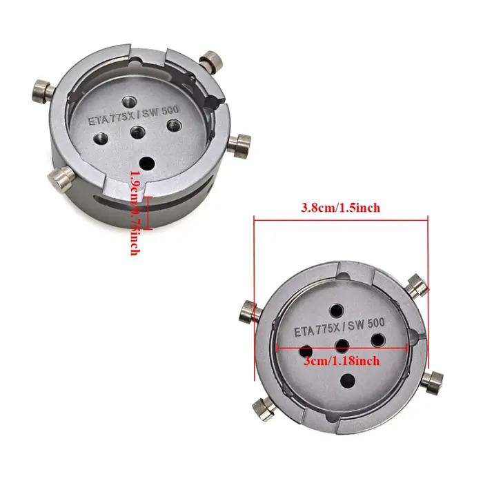 Support de mouvement de montre pour ETA 7750 - 7758 / SW500 13 1/4