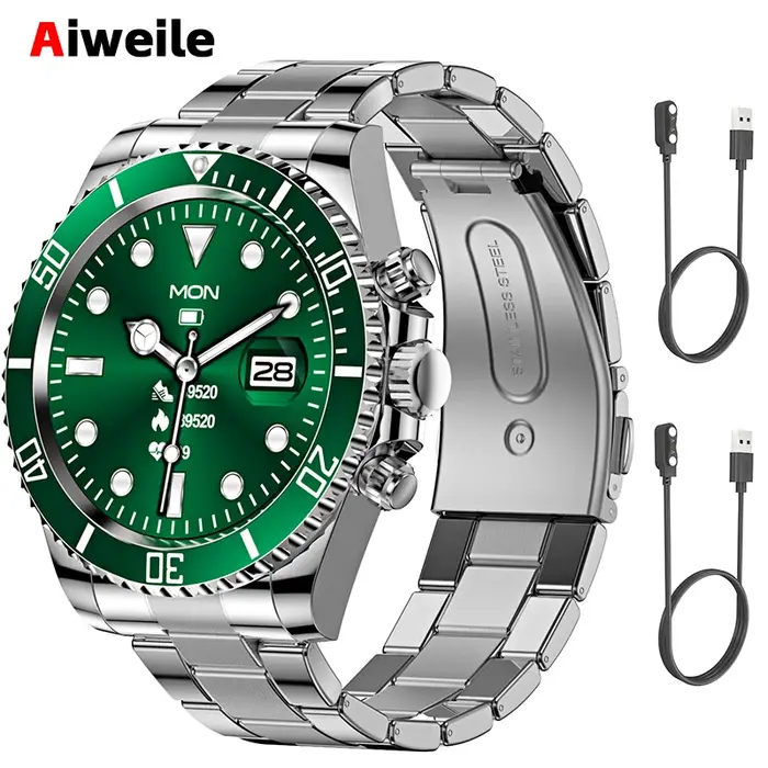Montre connectée de luxe AW12 pour hommes
