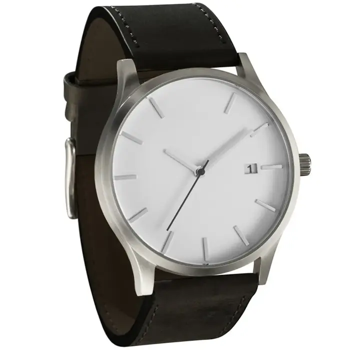 Erkek kol saati – montre de Sport en cuir pour hommes, calendrier, mode