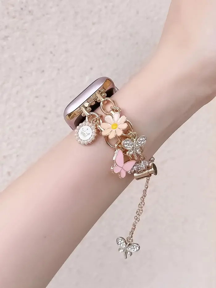 Bracelet élégant en acier inoxydable réglable pour Apple Watch Series 11/8/7/6/10/9 40mm 41mm 38mm 42mm 44mm 45mm 46mm