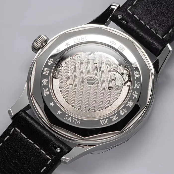 1963 montre pilote pour hommes 40mm montres mécaniques automatiques Original ST1780 mouvement saphir