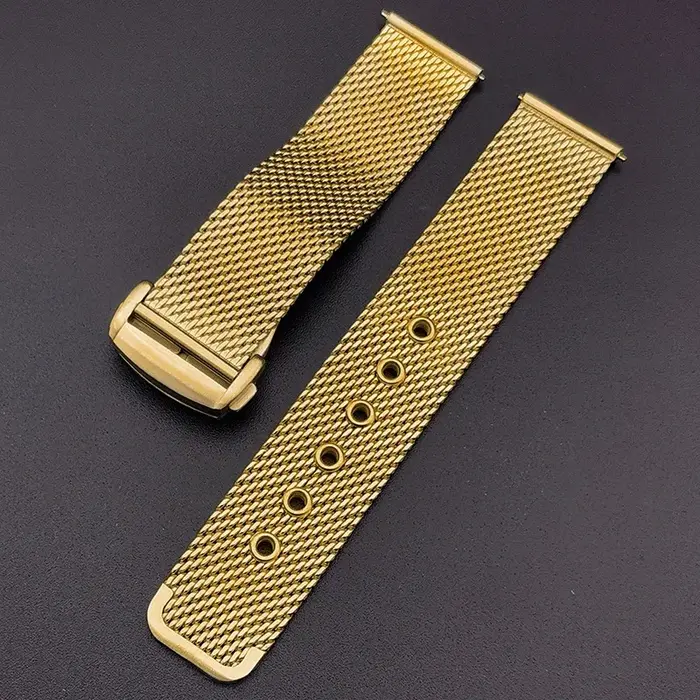 Bracelet de montre milanais 20mm 22mm pour Omega 007 pour Seamaster 300
