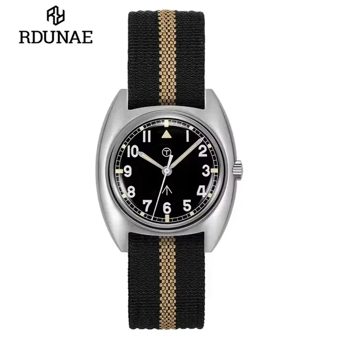 RDUNAE RA01 RA02 RA03 RA05 montre à Quartz K1 cristal minéral acier inoxydable lumineux étanche 5ATM