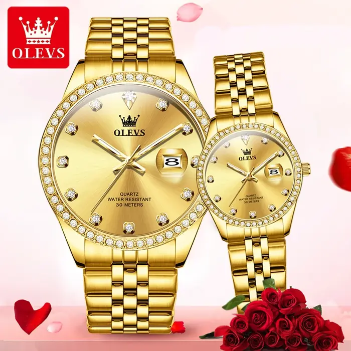 Montres de couple OLEVS 3629
