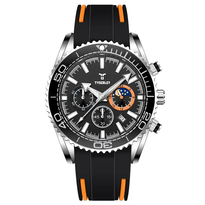 2025 nouvelle montre pour hommes TYBERLEY Top marque Design montres à Quartz de luxe pour homme haut sport horloges étanches homme montres cadeaux