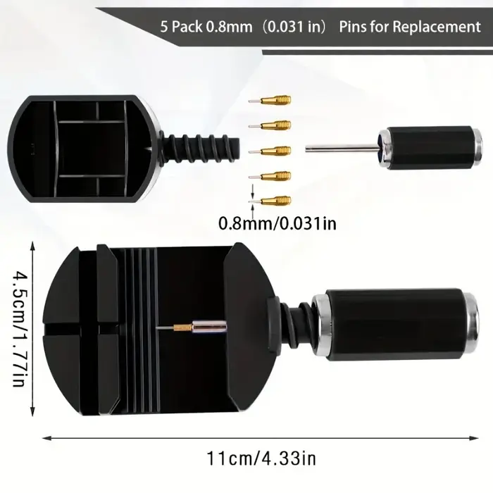 Kit d'outils de retrait de maillons de montre