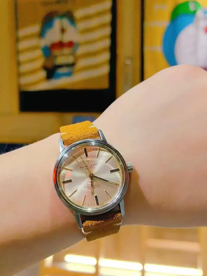 (Édition limitée) Montre vintage Favre Leuba antique 2750 ETA à remontage manuel