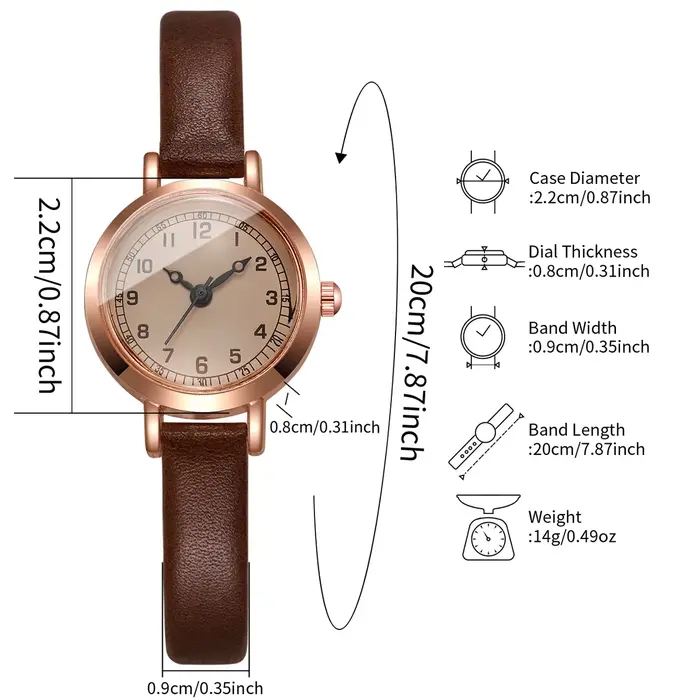Mode petites femmes montres élégant Ultra-mince bracelet en cuir dames Quartz montre-bracelet Reloj Mujer filles horloge cadeau