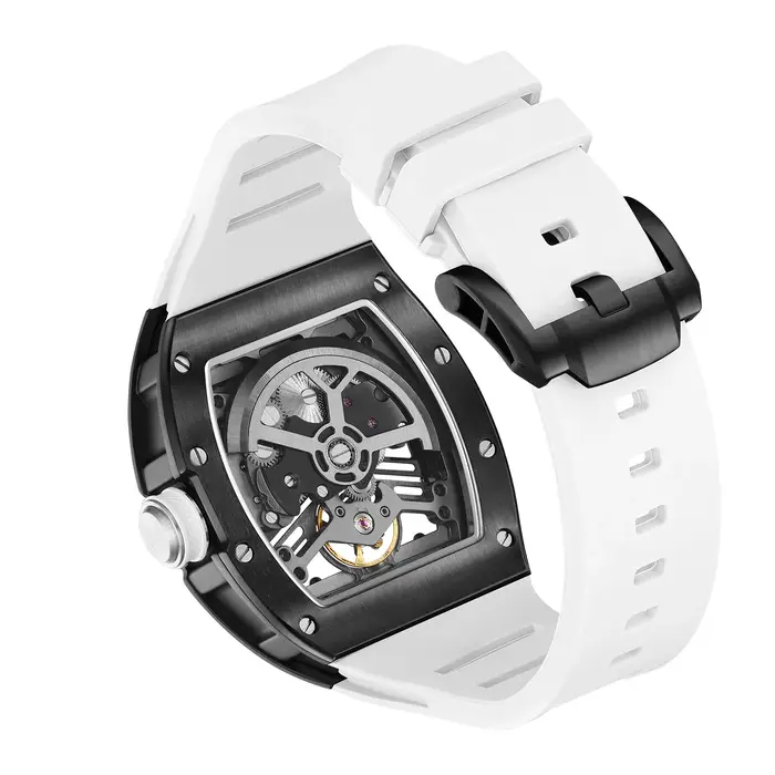 Montre homme CHANCE, cadran ajouré, montre mécanique, boîtier en acier, étanche, montre sport, mouvement automatique, 919013