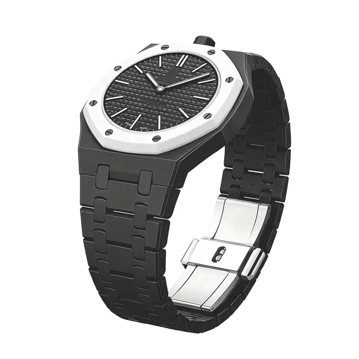 Bracelet en céramique pour Swatch X AP Royal Pop